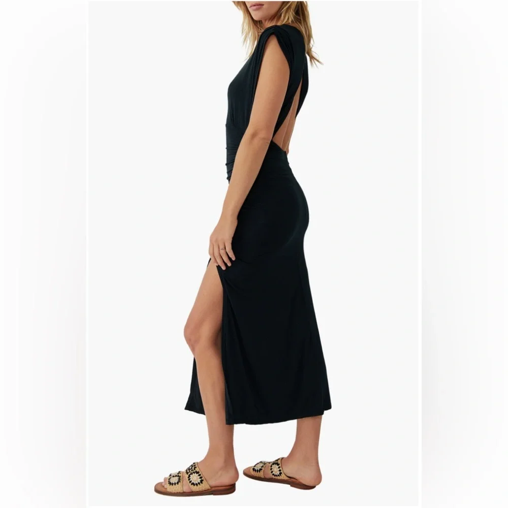 Free People Lakeside Midi Dress XL NWT - Picture 3 of 9